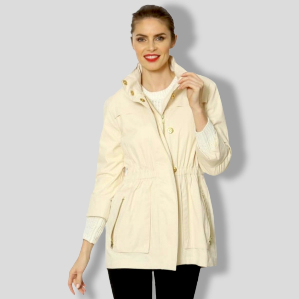 Ciao Milano Rain Jacket Tafani Style Buttercup Yellow Size XL